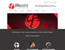 Tablet Screenshot of lifepointbc.com